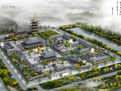 辽宁寺庙建筑总体规划方案